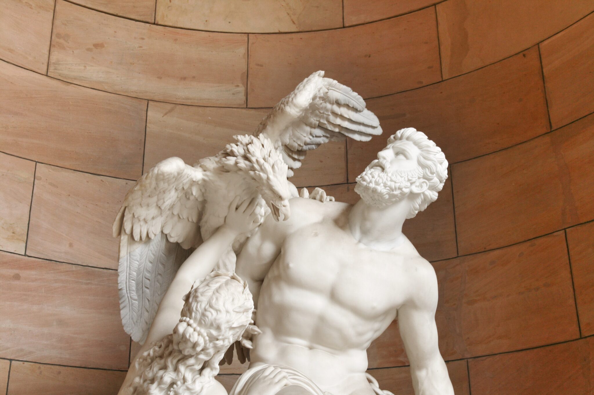 Staty av Prometheus och örnen