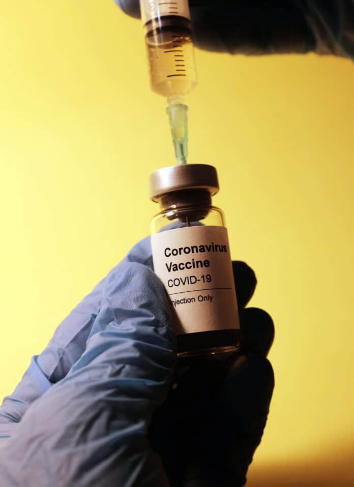Vaccinflaska, covid-19