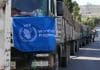 En lastbil med WFPs logo